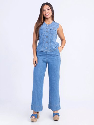 BLUSA MANGA CERO MUJER SODA BLUES TN HABANA