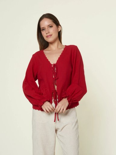 BLUSA MANGA CORTA MUJER EXIT CHLOE