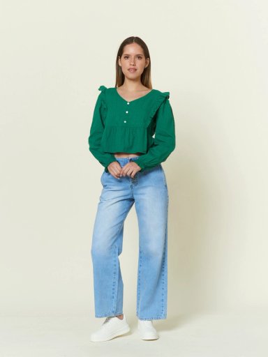 BLUSA MANGA CORTA MUJER EXIT CRISTINA