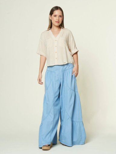 BLUSA MANGA CORTA MUJER EXIT FAMARA