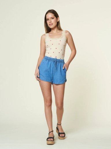 SHORT MUJER EXIT CAMPING