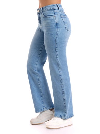 JEANS ALGODÓN STRAIGHT MUJER METAL JEANS NARDA - 4