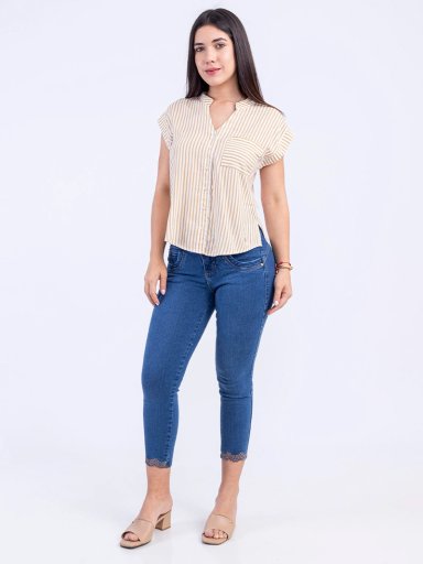 JEAN SKINNY MUJER SODA BLUES ADALIA