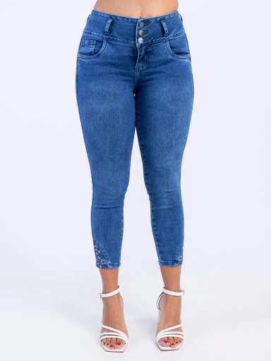 JEAN SKINNY MUJER SODA BLUES CAYETANA - 2