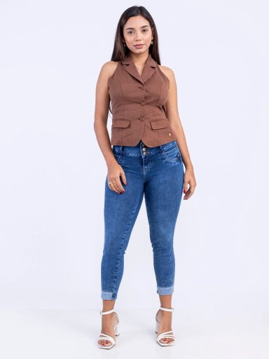 JEAN SKINNY MUJER SODA BLUES PAVEL - 1