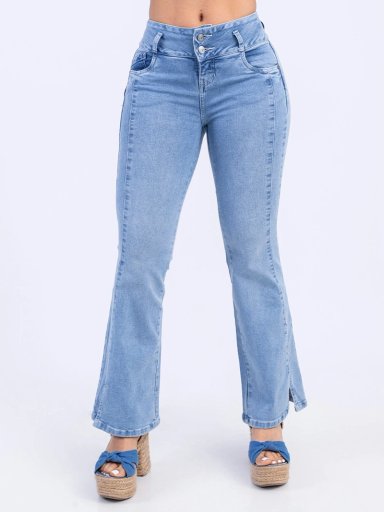 JEAN FLARE MUJER SODA BLUES YERMANY - 2