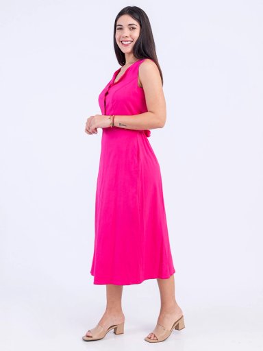 VESTIDO MIDI MUJER SODA BLUES KENET - 3