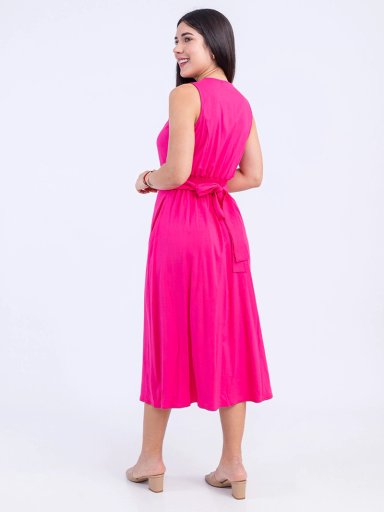 VESTIDO MIDI MUJER SODA BLUES KENET - 4