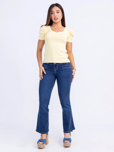 POLO MANGA CORTA MUJER SODA BLUES GYLDA