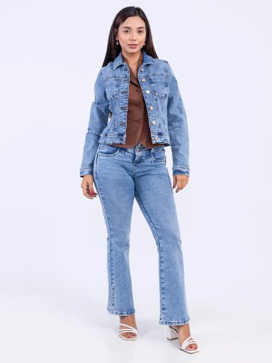 CASACA MUJER SODA BLUES COLINA