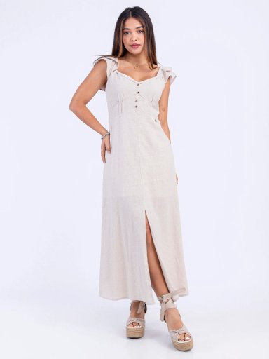 VESTIDO MAXI MUJER SODA BLUES MAILEN - 1