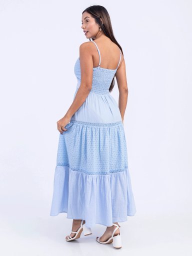 VESTIDO MAXI MUJER SODA BLUES SAULA - 3