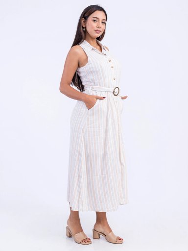 VESTIDO MAXI MUJER SODA BLUES FERNANDINI - 2