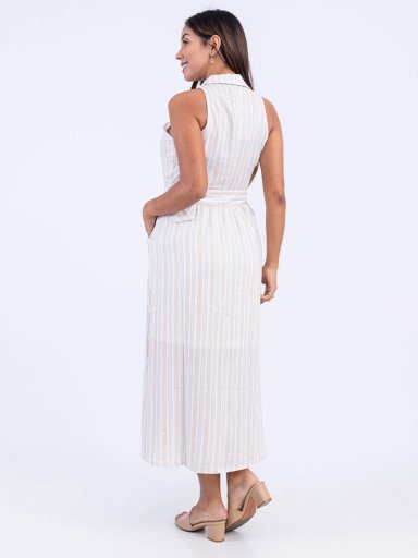 VESTIDO MAXI MUJER SODA BLUES FERNANDINI - 3