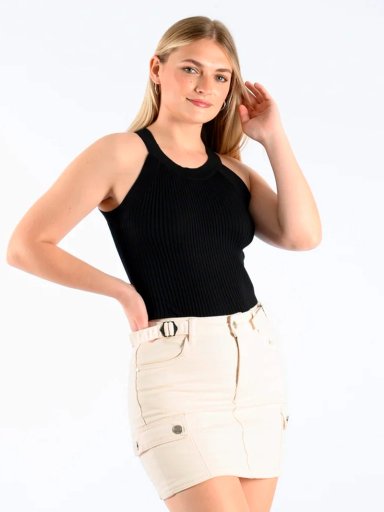 FALDA MUJER BLACKOUT NEW GMY-5464 M24-25 