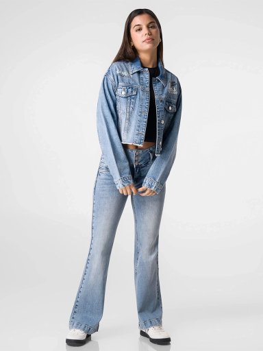 JEAN FLARE MUJER SQUEEZE VHELISSA