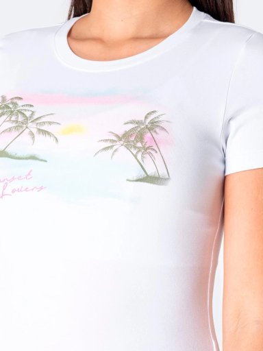 POLO MANGA CORTA MUJER PIONIER FIJJI PRINT - 4