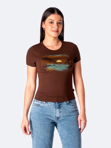 POLO MANGA CORTA MUJER PIONIER FIJJI PRINT - 2