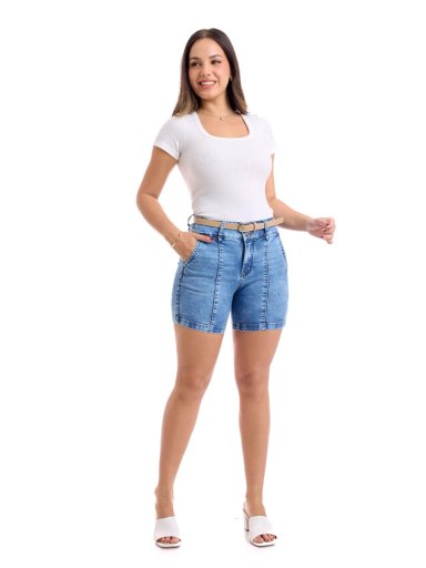 BERMUDA DENIM MUJER METAL JEANS TRINIDAD - 1