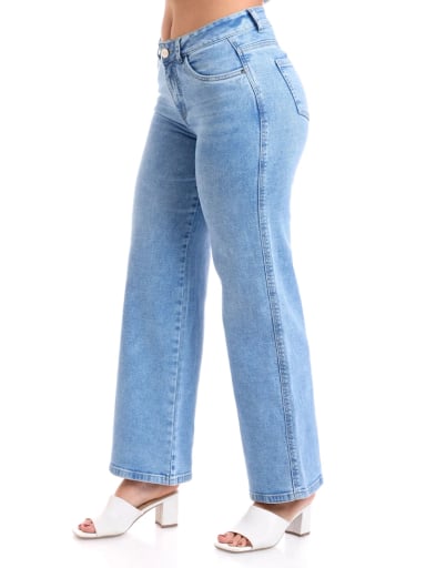JEAN WIDE LEG MUJER METAL JEANS GEMINIS - 4