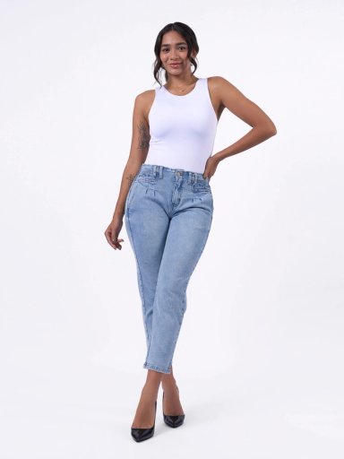 JEAN SLOUCHY MUJER MACHINE ADINALA