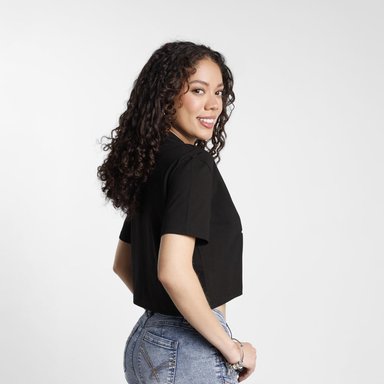 POLO CROP MANGA CORTA MUJER KANSAS OVERSIZE ESTAMPADO - 3