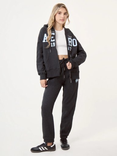 PANTALÓN DE BUZO ALGODÓN MUJER AERO MEL - 5