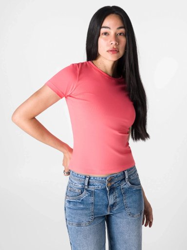 POLO MANGA CORTA MUJER SQUEEZE CROP MELLSS - 2