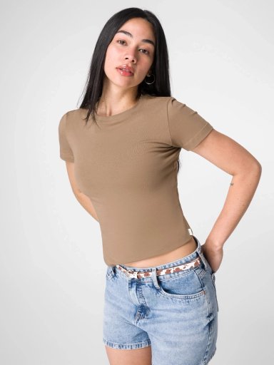 POLO MANGA CORTA MUJER SQUEEZE CROP MELLSS - 2