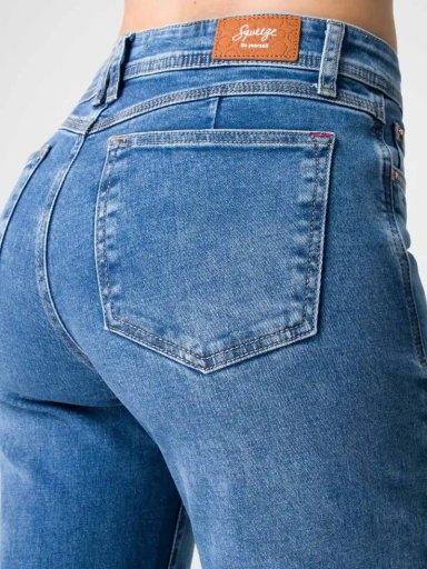 JEANS MUJER SQUEEZE STRAIGHT INIET LOW - 5