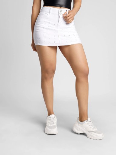 FALDA SHORT ALGODÓN MUJER KANSAS BOOM