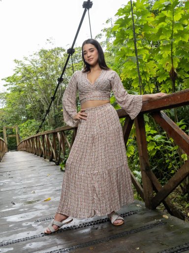 FALDA REGULAR MUJER ALEJANDRA BAIGORRIA NISHA