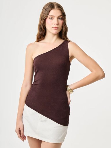 POLO SIN MANGAS AHOMBRO INDEX MUJER