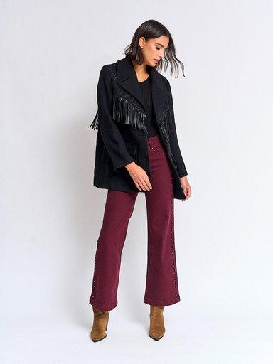 CASACA MUJER TATIENNE LARGA FIO - 4