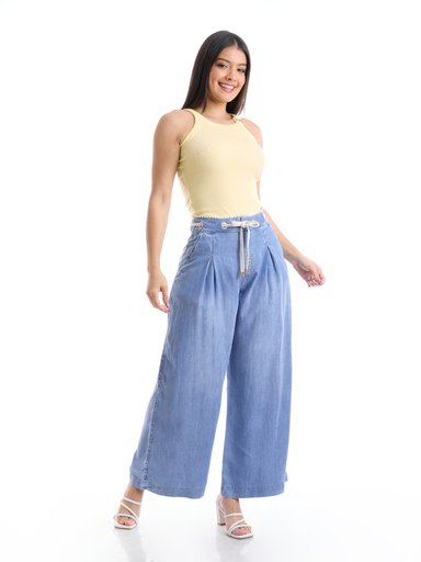 JEANS MUJER METAL JEANS WIDE LIDIA - 1