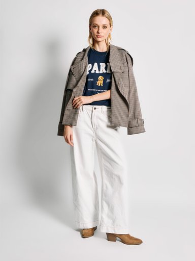 POLERA MANGA LARGA ALGODÓN MUJER INDEX PARCHE - 4