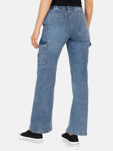 PANTALÓN JEAN CARGO MUJER MAUI AND SONS 5N819 - 3