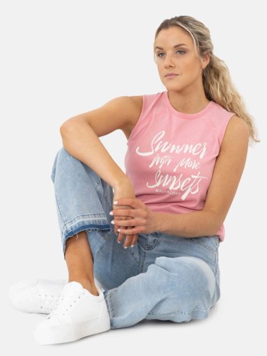 PANTALÓN JEAN WIDE LEG MUJER MAUI AND SONS 5N1086 - 1