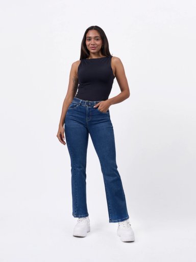 JEANS MUJER MACHINE FIORE2 - 1