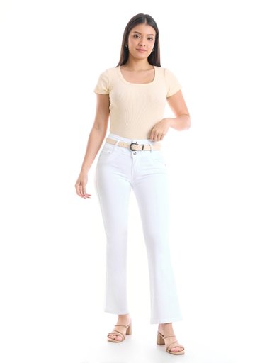 JEANS ALGODÓN MUJER METAL JEANS FLARE PS HONDURAS