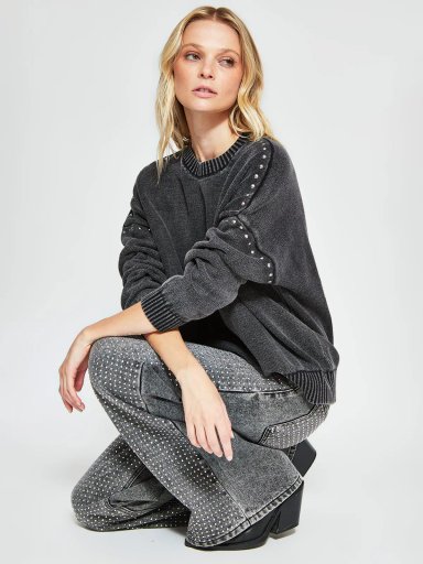 SWEATER MUJER BARBADOS TACHAS - 4