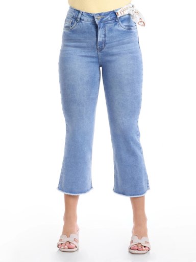JEANS ALGODÓN CROPPED FLARE MUJER METAL JEANS FANNY - 2