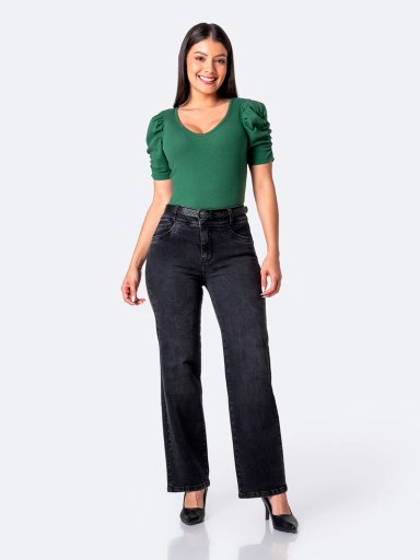 JEANS RECTO MUJER PIONIER DRIHANA - 1