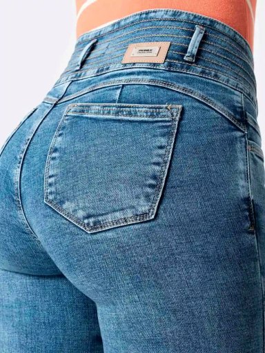JEANS FLARE MUJER PIONIER JESMHI - 5