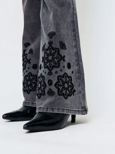 JEANS ALGODÓN REGULAR MUJER INDEX BORDA - 4