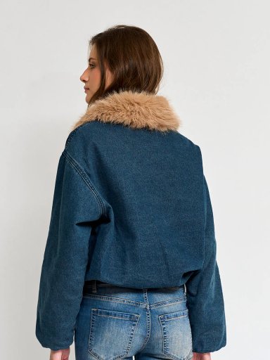 CASACA MUJER INDEX CORTA DENIM - 2