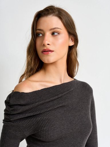 VESTIDO LARGO MUJER INDEX RIB - 4