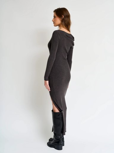 VESTIDO LARGO MUJER INDEX RIB - 3