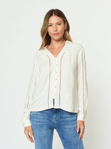 BLUSA MUJER MENTHA Y CHOCOLATE NASHIRA