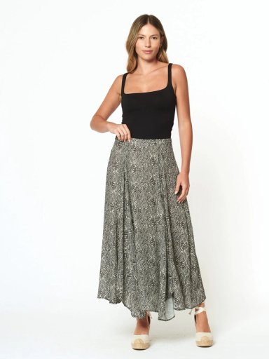 FALDA MUJER MENTHA Y CHOCOLATE SIENNA